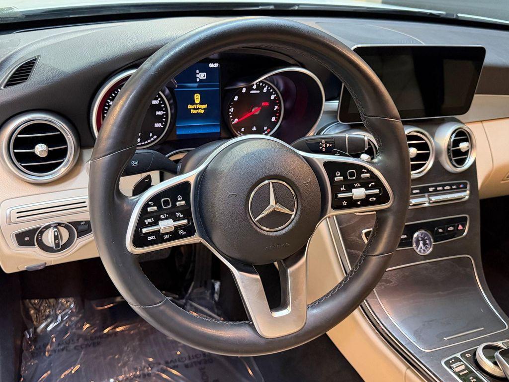 used 2019 Mercedes-Benz C-Class car, priced at $18,996