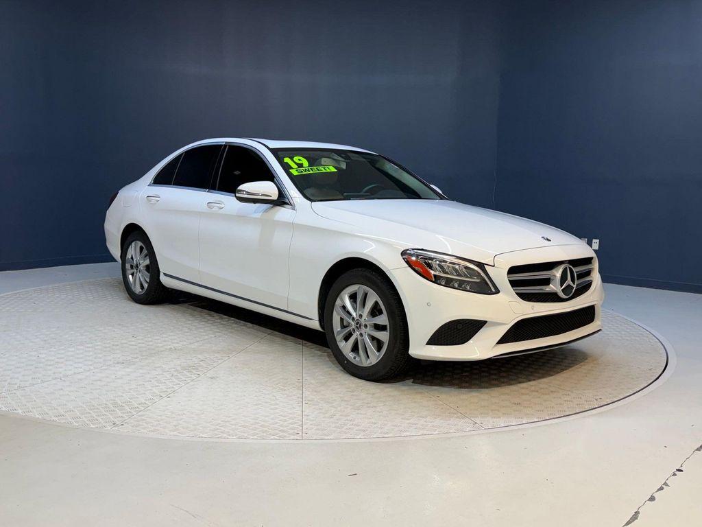 used 2019 Mercedes-Benz C-Class car, priced at $18,996