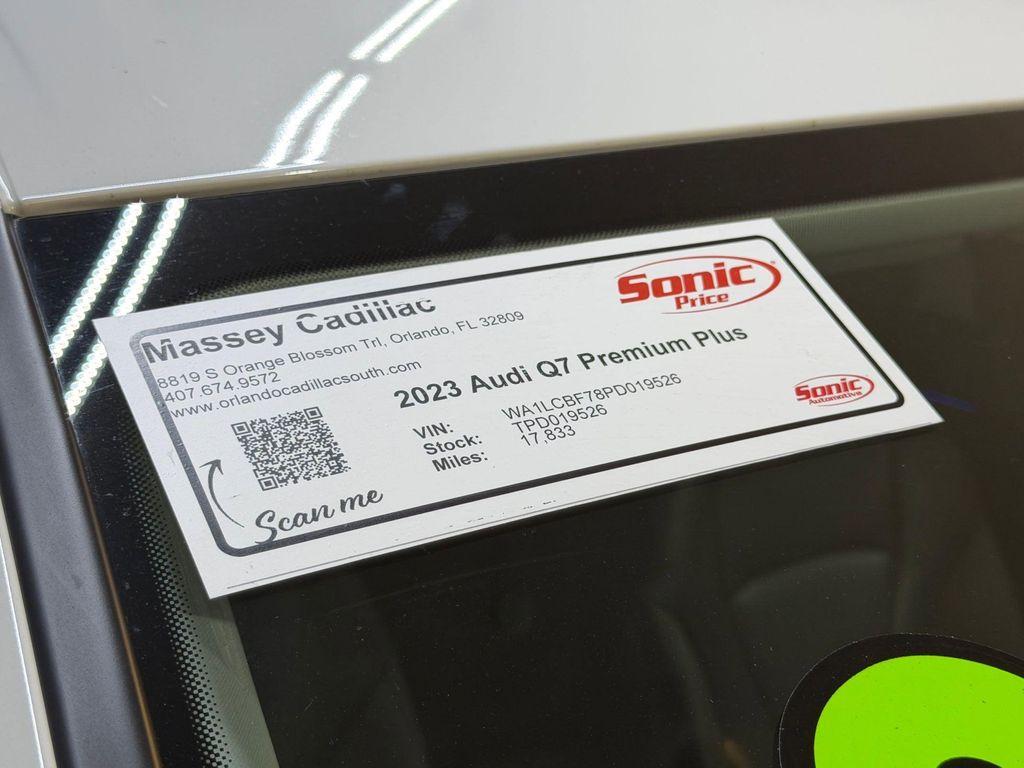 used 2023 Audi Q7 car, priced at $39,997