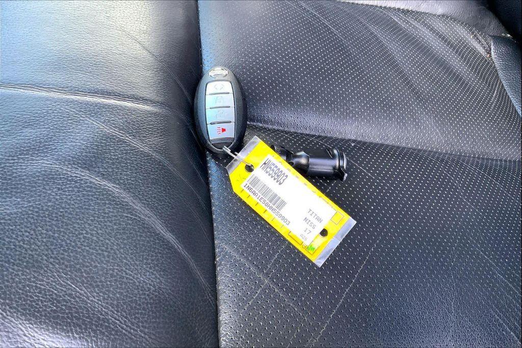 used 2017 Nissan Titan car, priced at $18,795