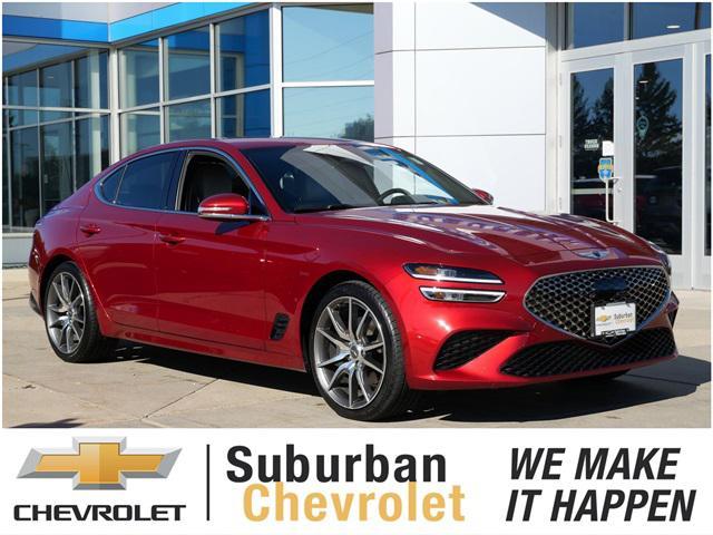 used 2023 Genesis G70 car, priced at $25,497