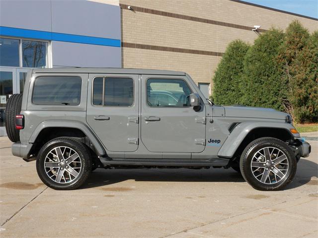 used 2022 Jeep Wrangler Unlimited 4xe car, priced at $32,997