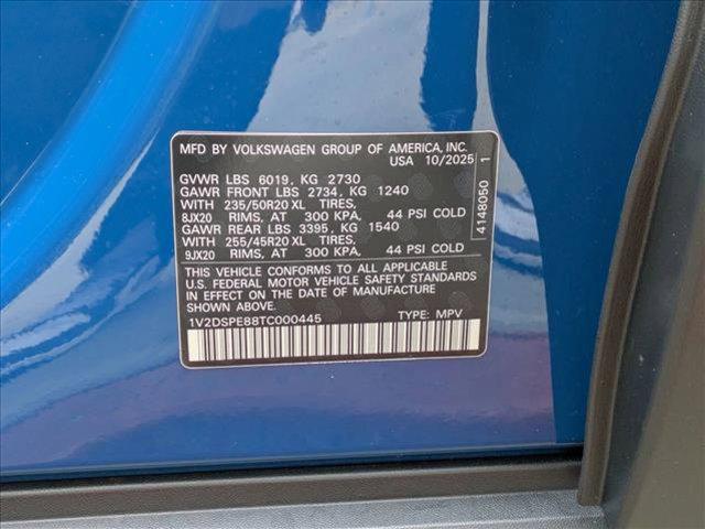 new 2026 Volkswagen ID.4 car, priced at $47,972