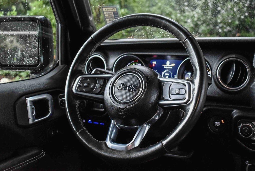 used 2023 Jeep Wrangler 4xe car, priced at $34,995