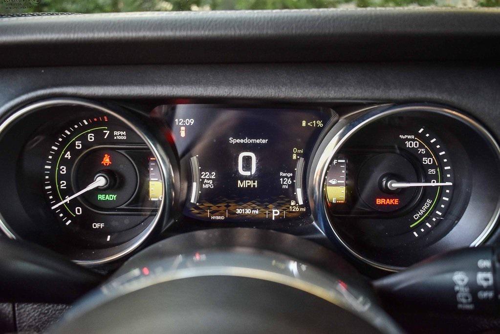 used 2023 Jeep Wrangler 4xe car, priced at $33,500