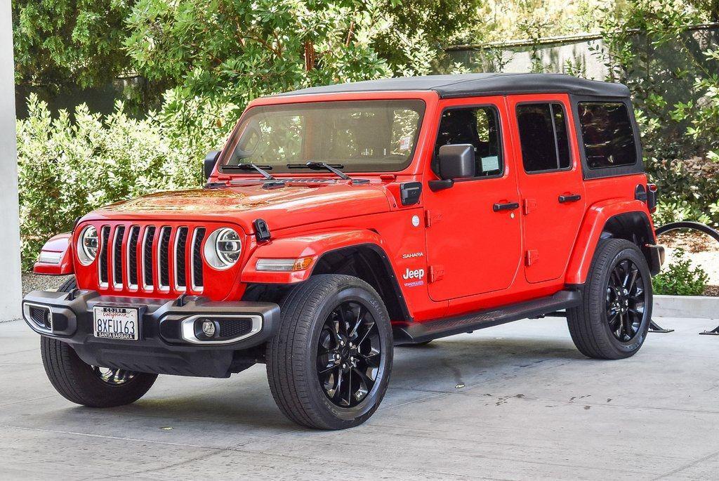used 2021 Jeep Wrangler Unlimited 4xe car, priced at $25,995