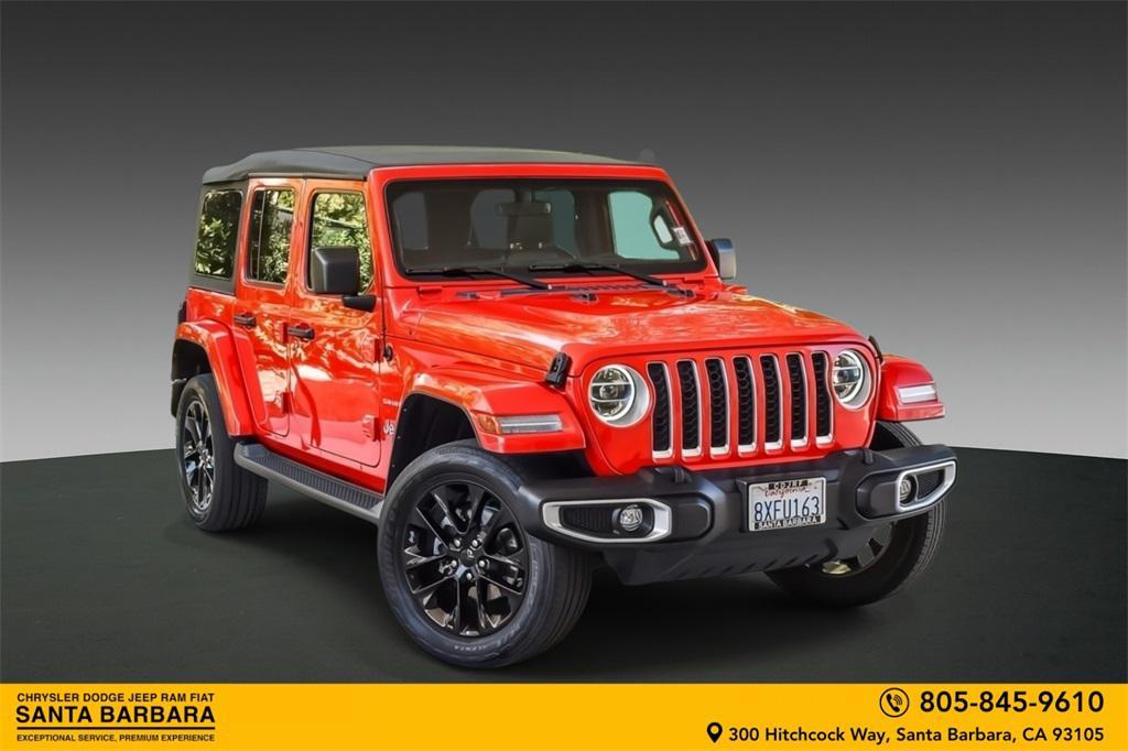 used 2021 Jeep Wrangler Unlimited 4xe car, priced at $26,995