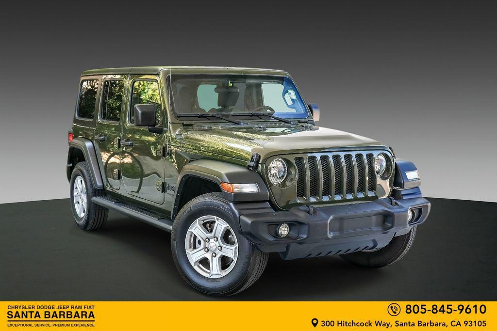 used 2022 Jeep Wrangler Unlimited car, priced at $34,500
