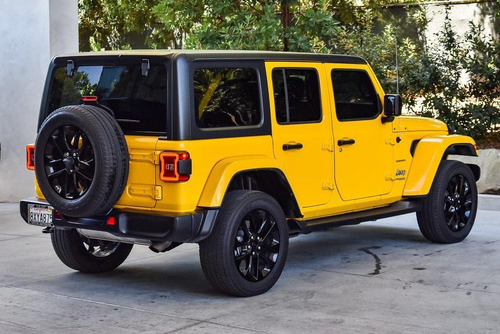 used 2021 Jeep Wrangler Unlimited 4xe car, priced at $28,500