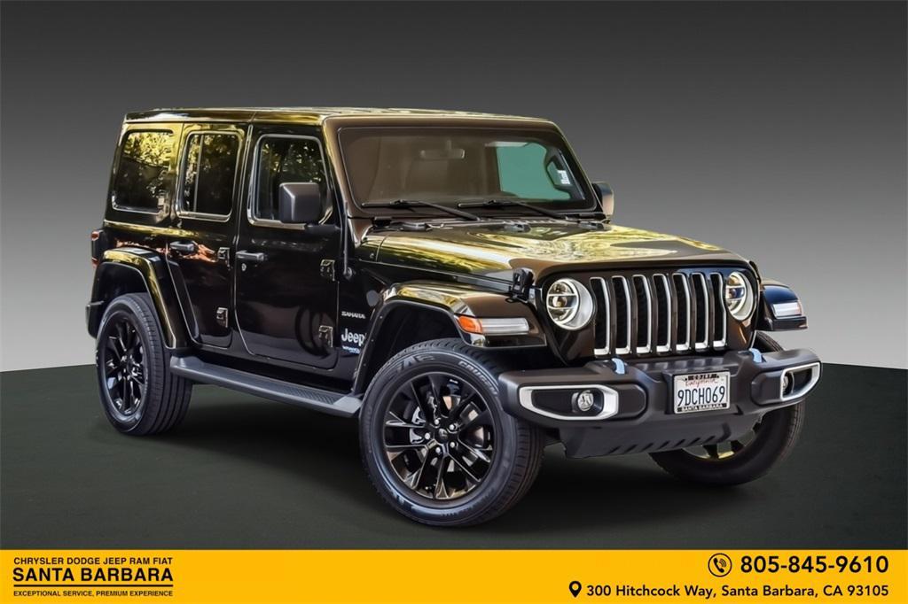 used 2022 Jeep Wrangler Unlimited 4xe car, priced at $31,500