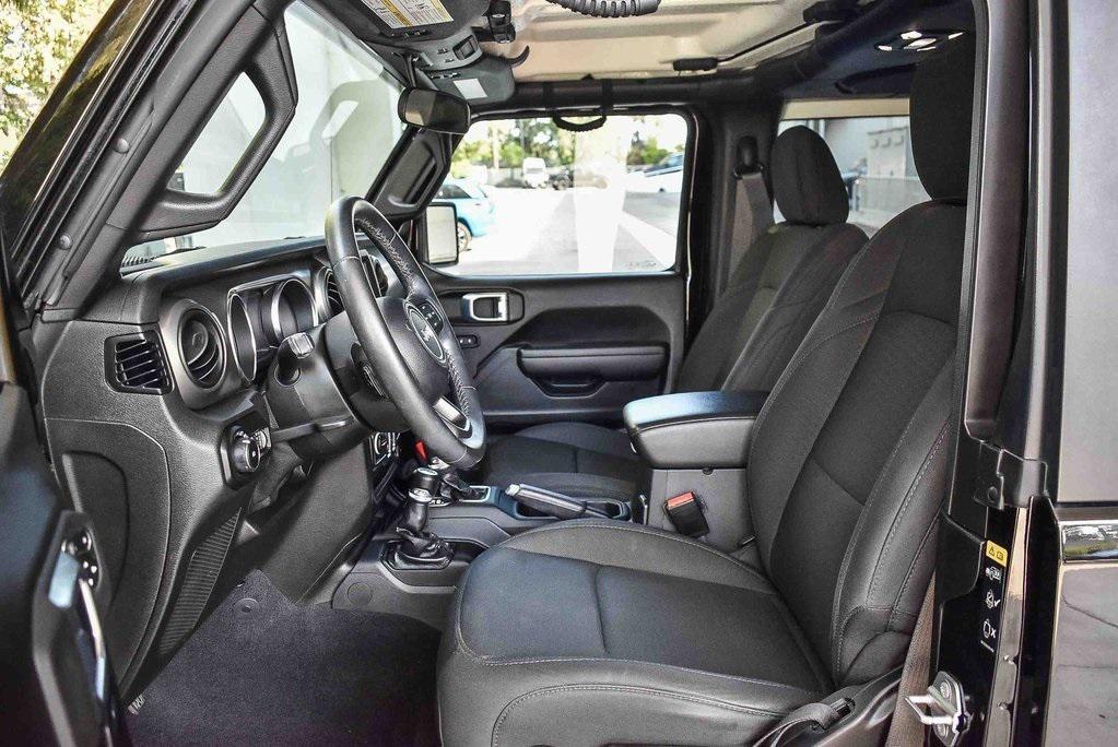used 2021 Jeep Wrangler car, priced at $28,500