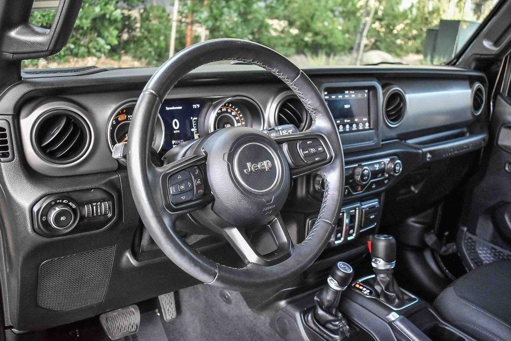 used 2021 Jeep Wrangler car, priced at $28,500