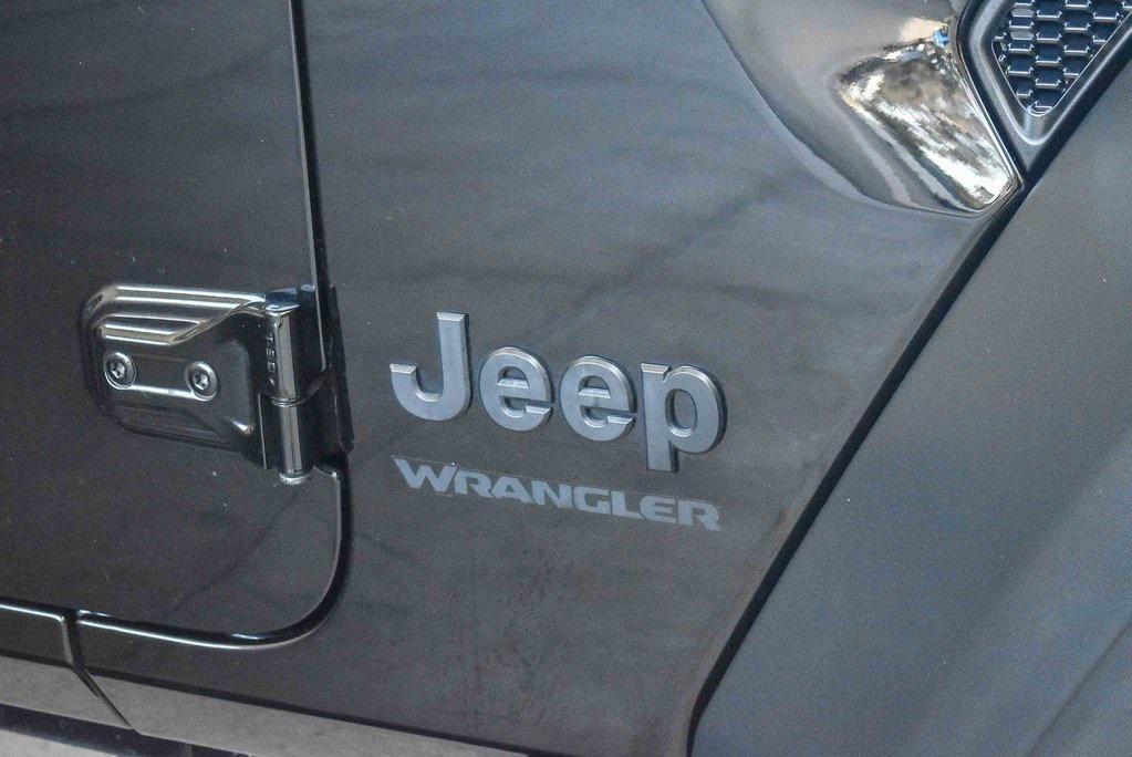 used 2021 Jeep Wrangler car, priced at $28,500