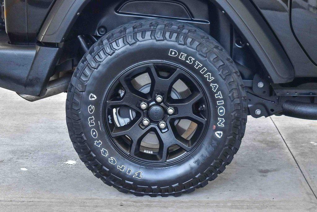 used 2021 Jeep Wrangler car, priced at $28,500