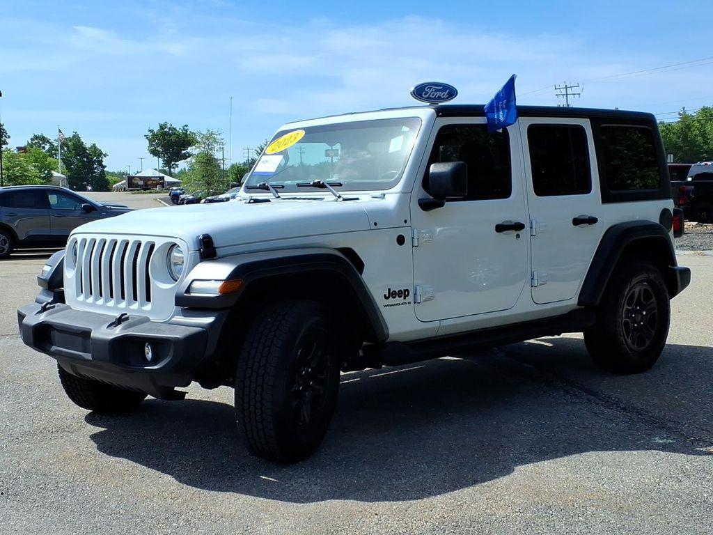 used 2023 Jeep Wrangler car, priced at $30,534