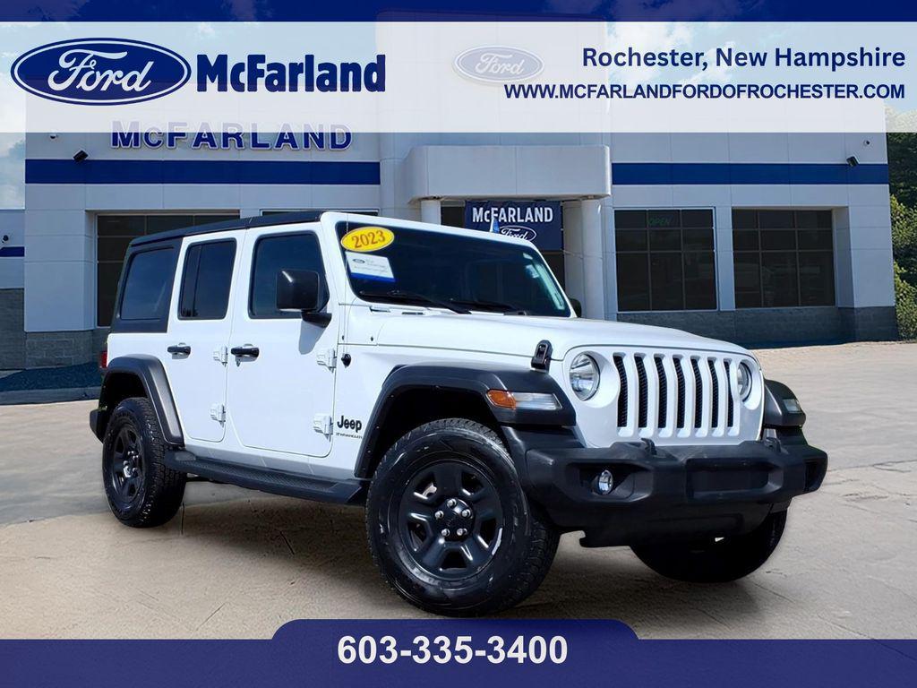 used 2023 Jeep Wrangler car, priced at $30,534