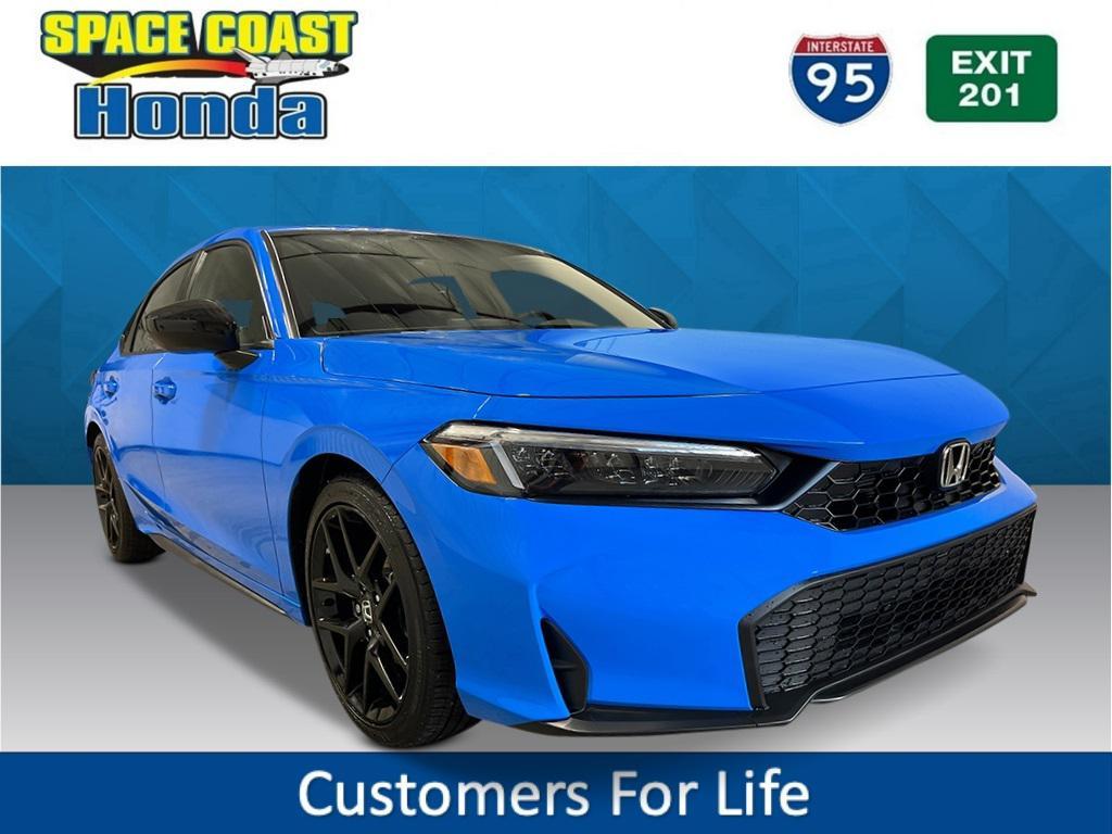 new 2025 Honda Civic car, priced at $29,100