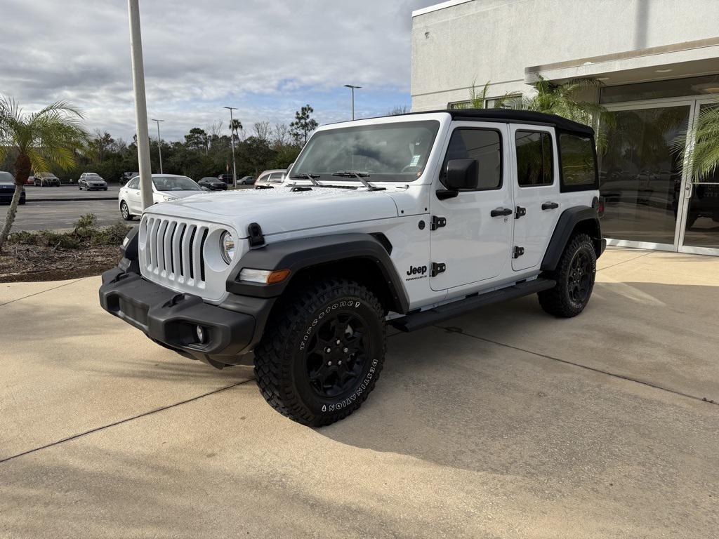 used 2023 Jeep Wrangler car, priced at $28,695