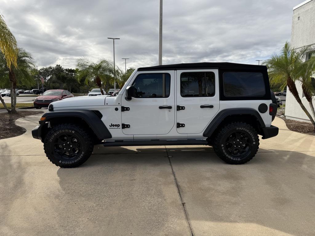 used 2023 Jeep Wrangler car, priced at $28,695