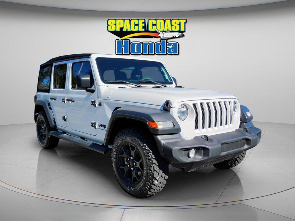 used 2023 Jeep Wrangler car, priced at $27,434