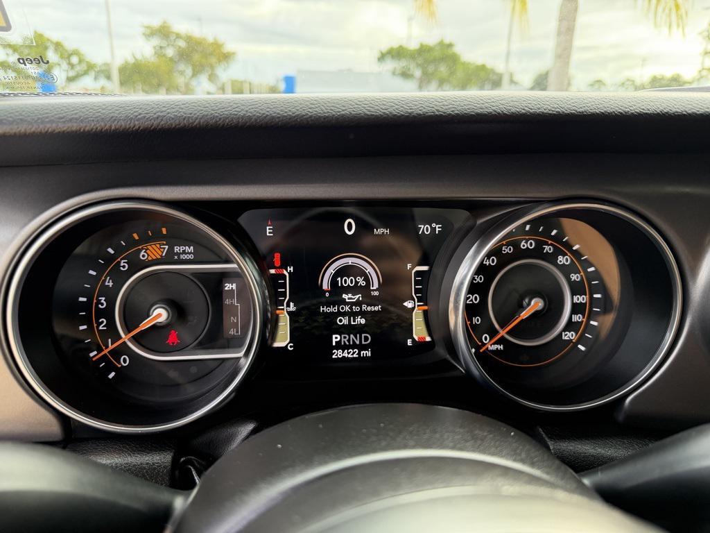 used 2023 Jeep Wrangler car, priced at $28,695