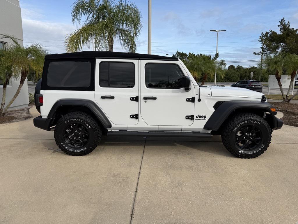 used 2023 Jeep Wrangler car, priced at $28,695