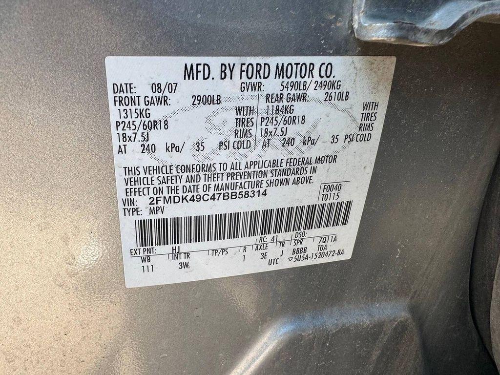 used 2007 Ford Edge car, priced at $4,599