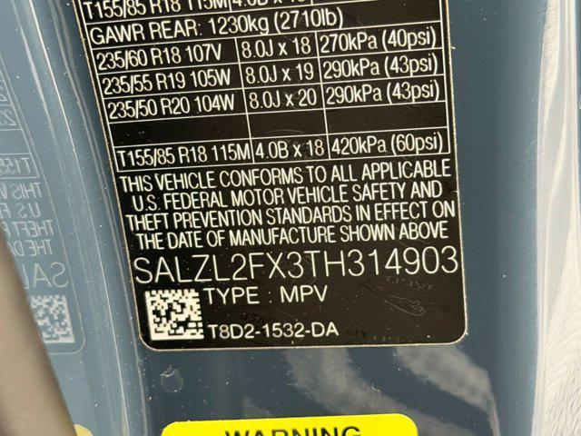 new 2026 Land Rover Range Rover Evoque car, priced at $59,440