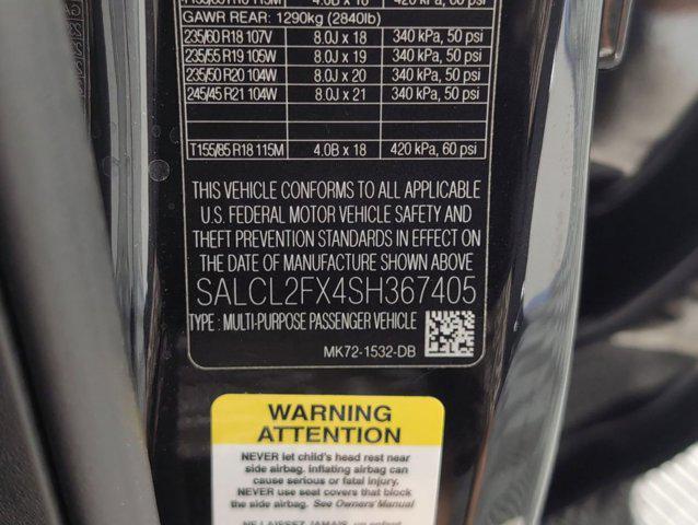 new 2025 Land Rover Discovery Sport car, priced at $61,708