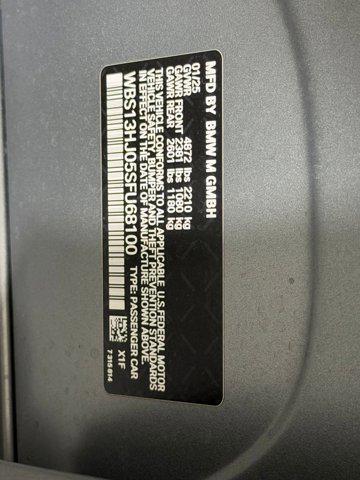 used 2025 BMW M3 car, priced at $88,999