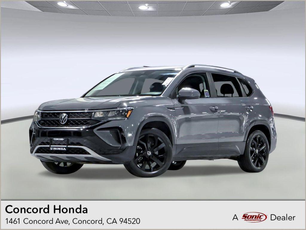used 2023 Volkswagen Taos car, priced at $22,084