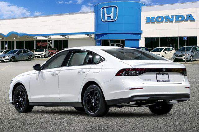 new 2025 Honda Accord car, priced at $32,210