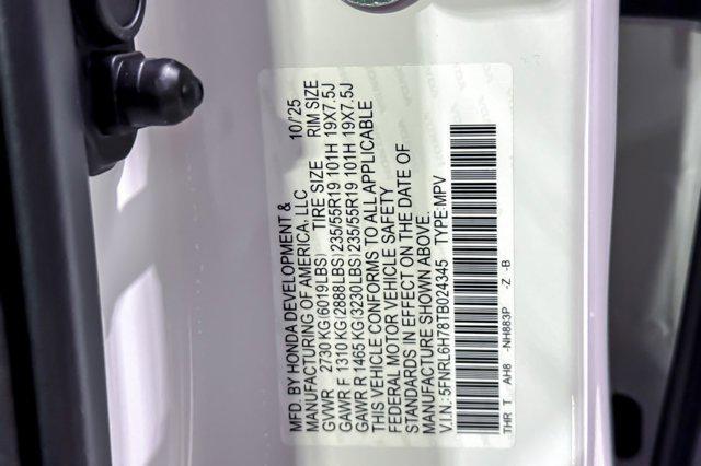 new 2026 Honda Odyssey car, priced at $45,845