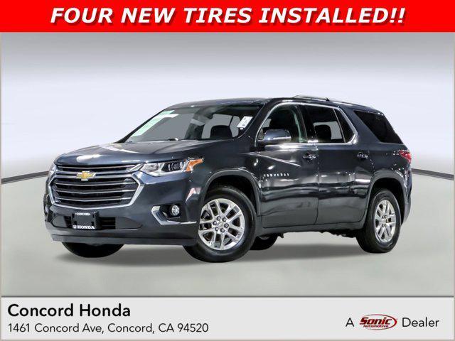 used 2021 Chevrolet Traverse car, priced at $23,688