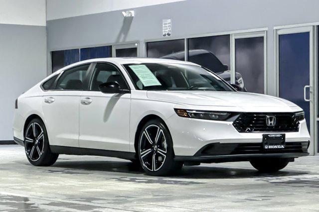 used 2023 Honda Accord Hybrid car, priced at $27,999