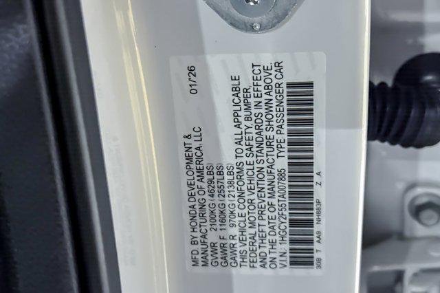 new 2026 Honda Accord Hybrid car, priced at $35,445