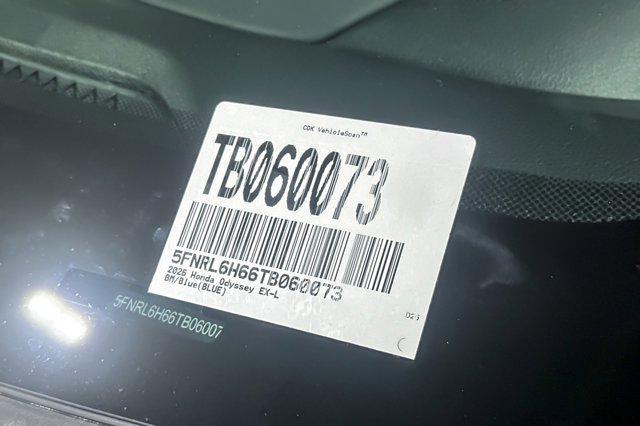 new 2026 Honda Odyssey car, priced at $42,791