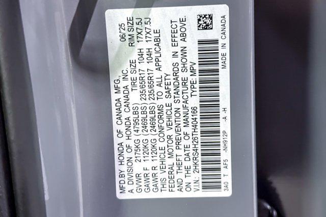 new 2026 Honda CR-V car, priced at $33,573