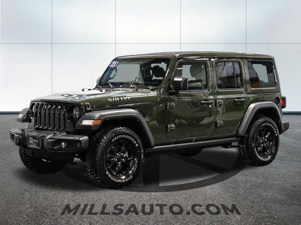 used 2023 Jeep Wrangler car, priced at $31,433