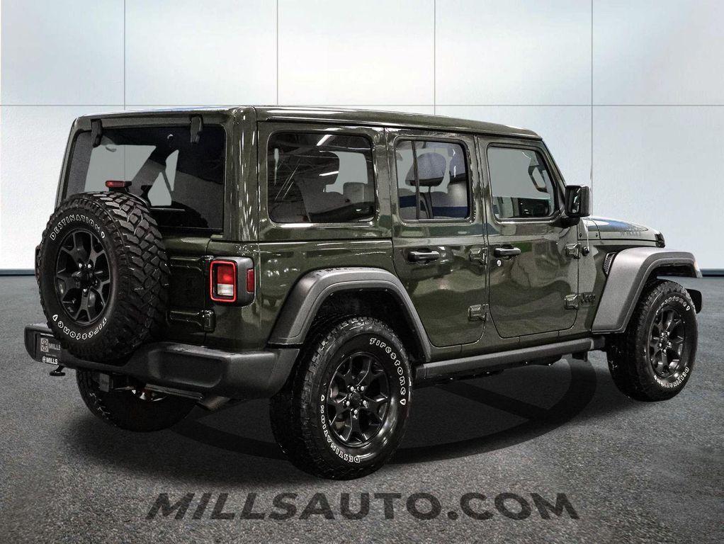 used 2023 Jeep Wrangler car, priced at $31,433