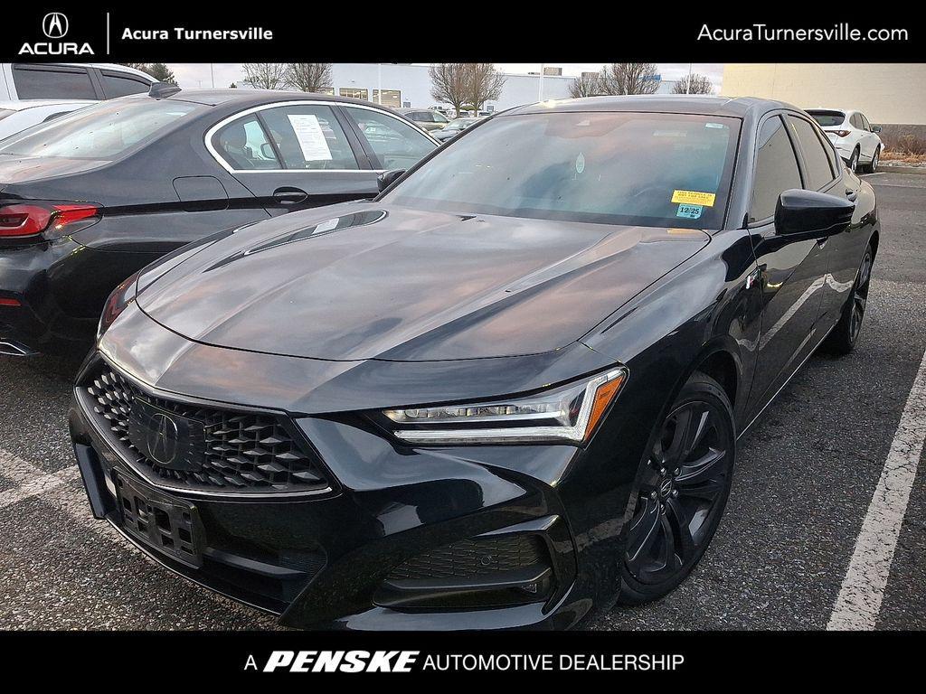 used 2021 Acura TLX car, priced at $33,000