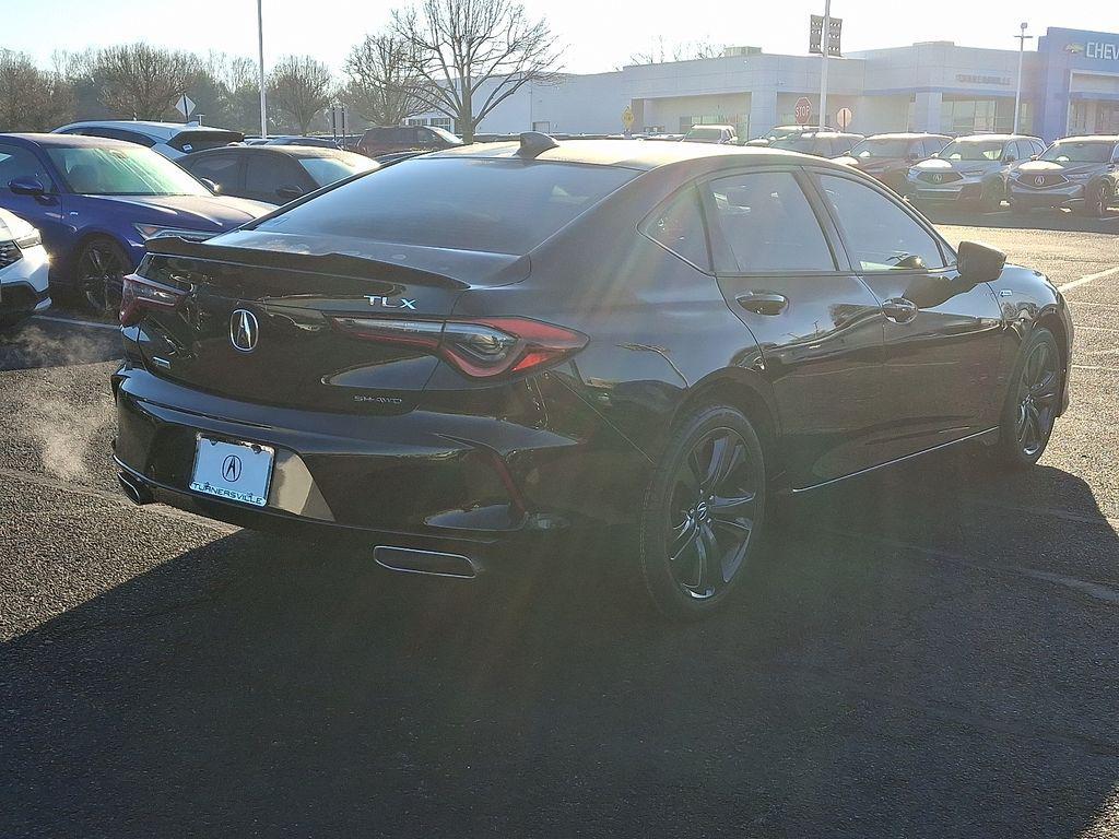 used 2021 Acura TLX car, priced at $33,000
