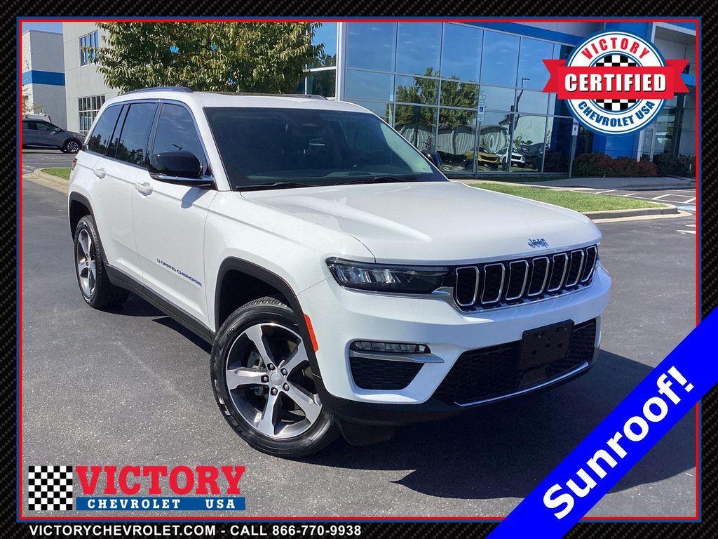 used 2023 Jeep Grand Cherokee 4xe car, priced at $30,500