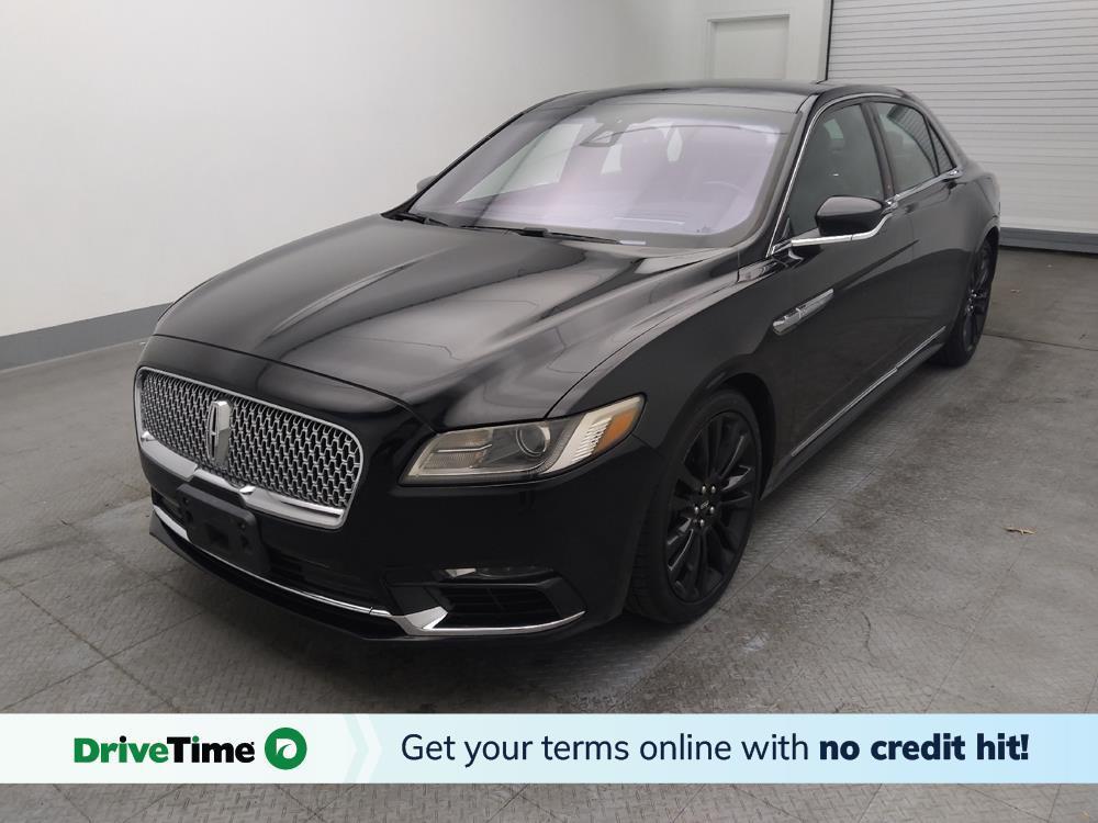 used 2017 Lincoln Continental car, priced at $26,095