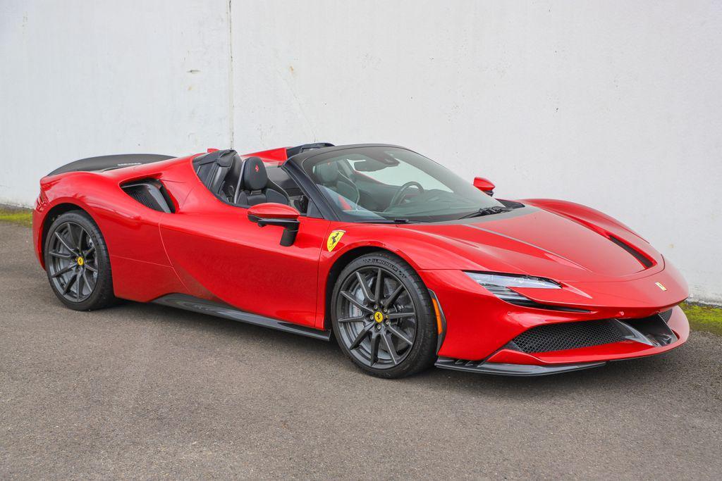 used 2022 Ferrari SF90 Spider car, priced at $669,000
