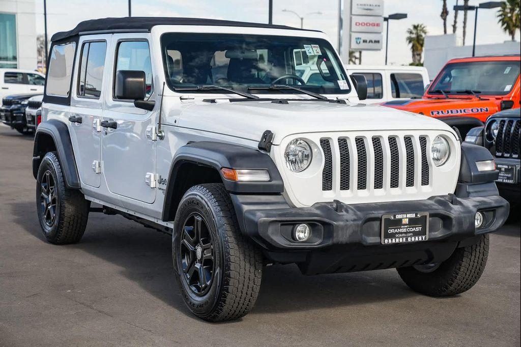 used 2018 Jeep Wrangler Unlimited car, priced at $21,500