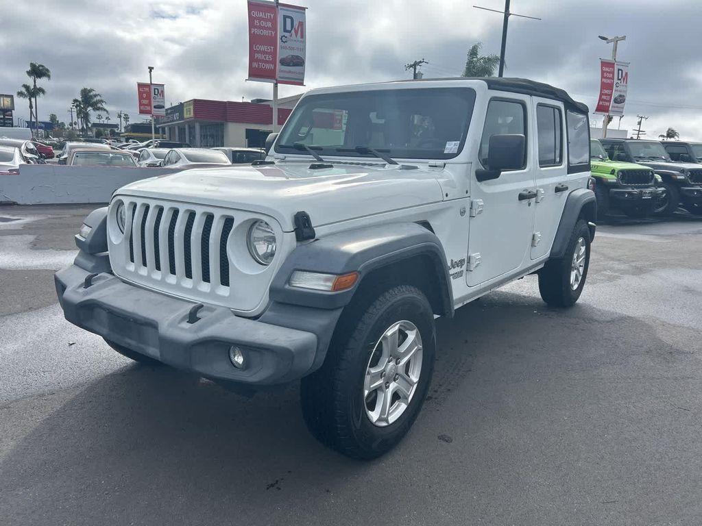 used 2018 Jeep Wrangler Unlimited car, priced at $22,972
