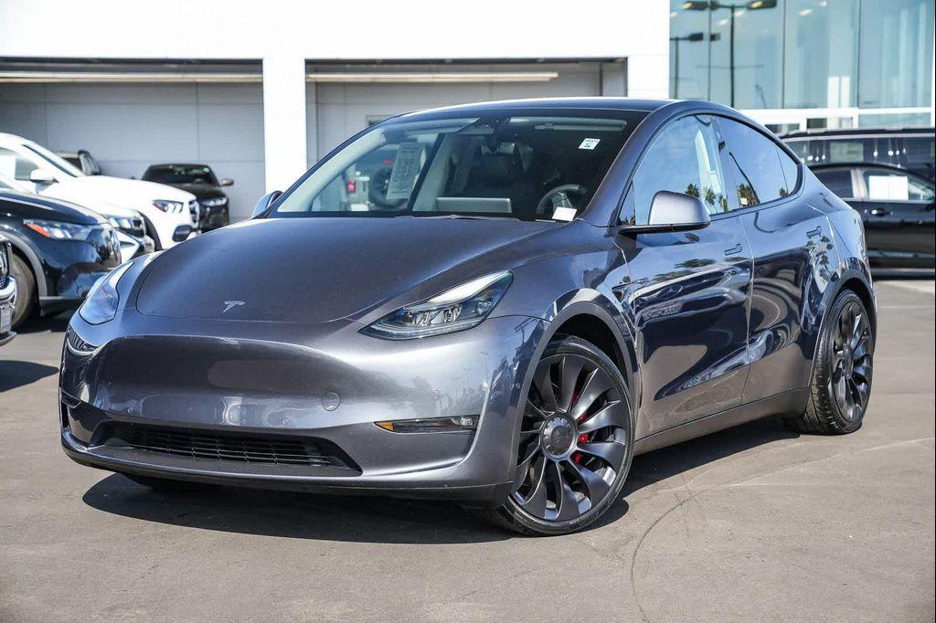 used 2022 Tesla Model Y car, priced at $27,500