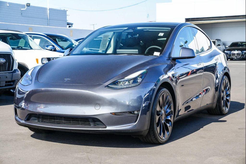 used 2022 Tesla Model Y car, priced at $27,500