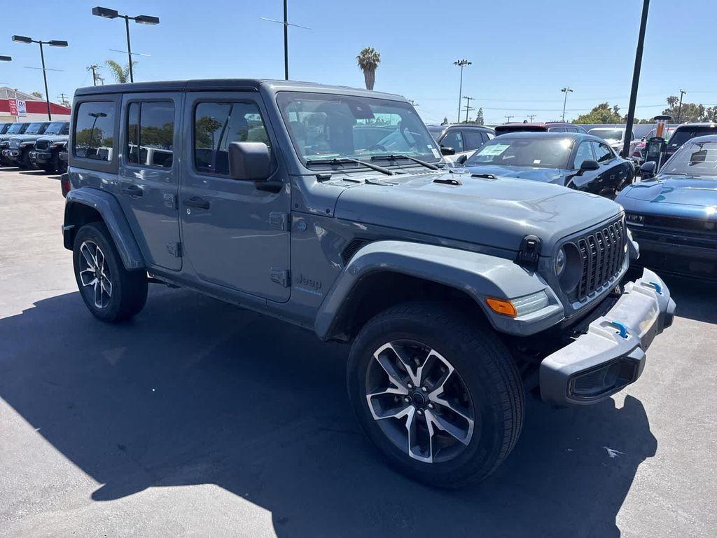 used 2024 Jeep Wrangler 4xe car, priced at $25,985